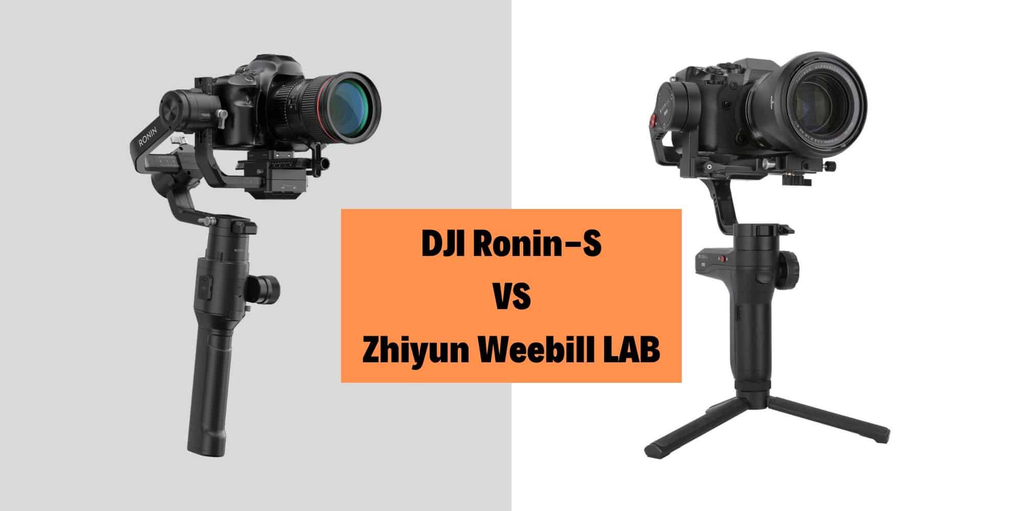 Walter Cunningham Smelten kubus Ronin-S Vs Weebill LAB: Which Gimbal Should You Choose? - Capture Guide