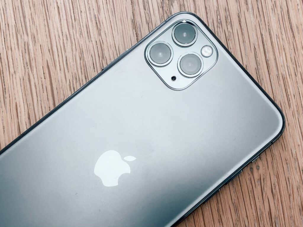 photo of an iPhone 11 pro max